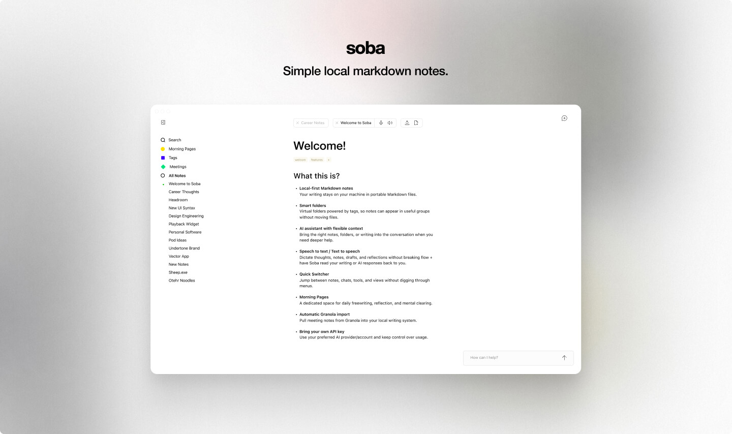 Soba
